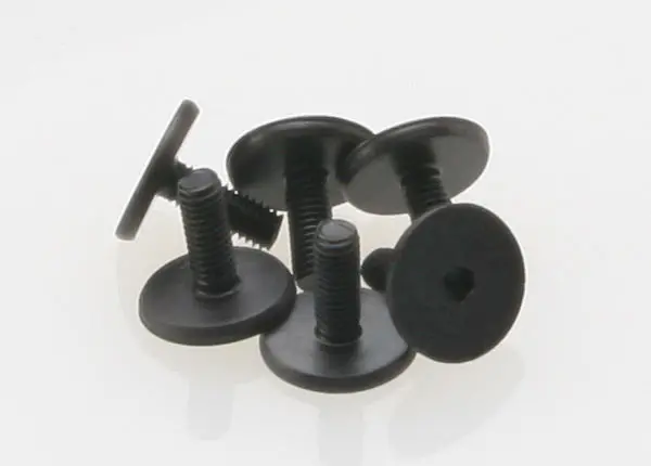 Screws, 3X8mm Flat-Head Machine (Hex Drive) (6) 1