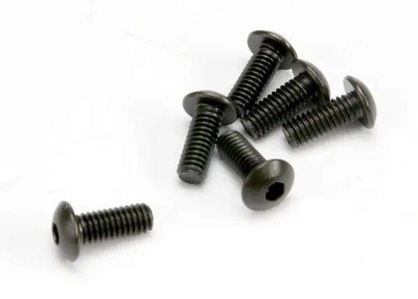 Screws, 4X10mm Button-Head Machine (Hex Drive) (6) 1