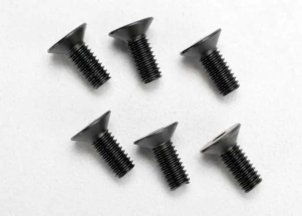 Screws, 4X10mm Countersunk Machine (Hex Drive) (6) 1