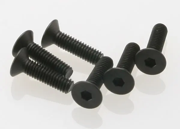 Screws, 4X15mm Countersunk Machine (Hex Drive) (6) 1