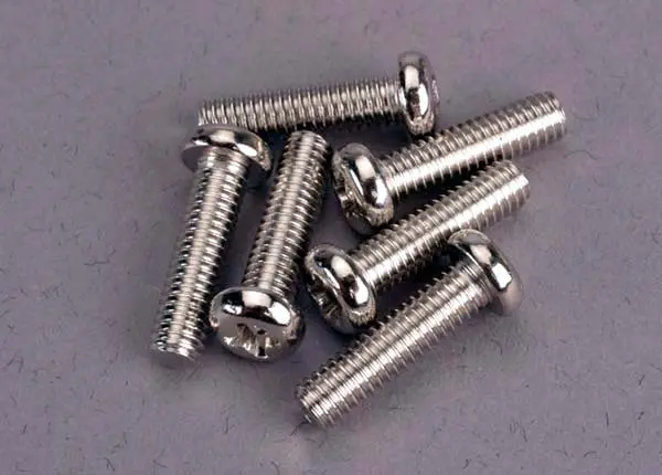 Screws, 4X15mm Roundhead Machine (6) 1