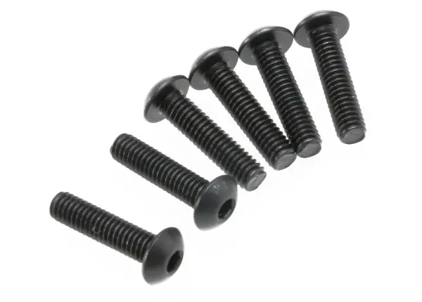 Screws, 4X16mm Button-Head Machine (Hex Drive) (6) 1