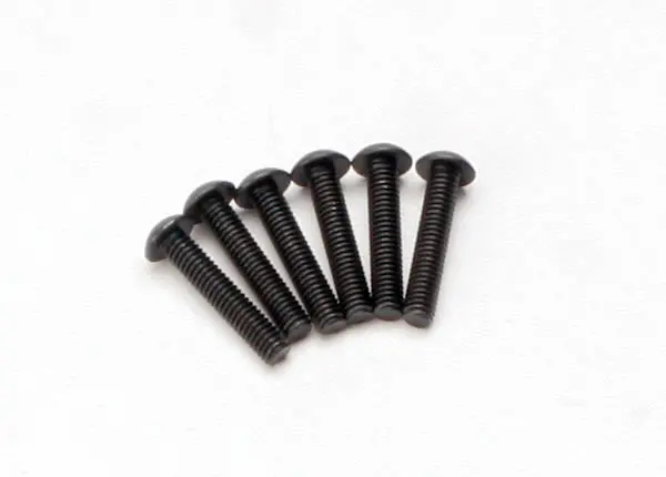 Screws, 4X20mm Button-Head Machine (Hex Drive) (6) 1