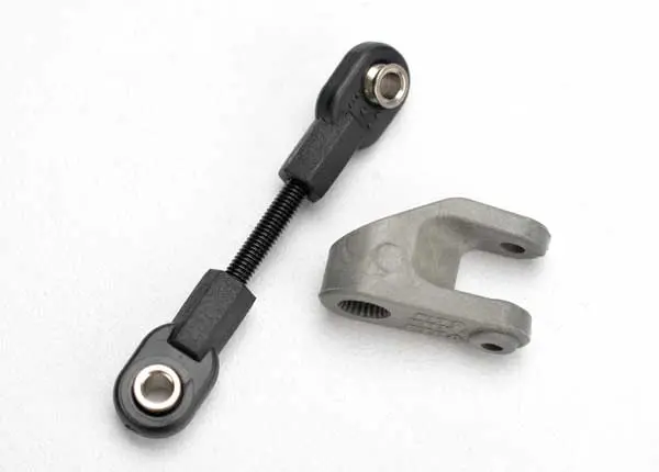 Servo Horn, Steering/ Linkage, Steering (3X30 Threaded Rod)/ Rod Ends (2)/ Hollow Balls (2) 1