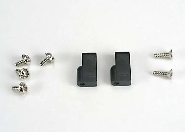 Servo Mounts (2)/ Screws (6) 1