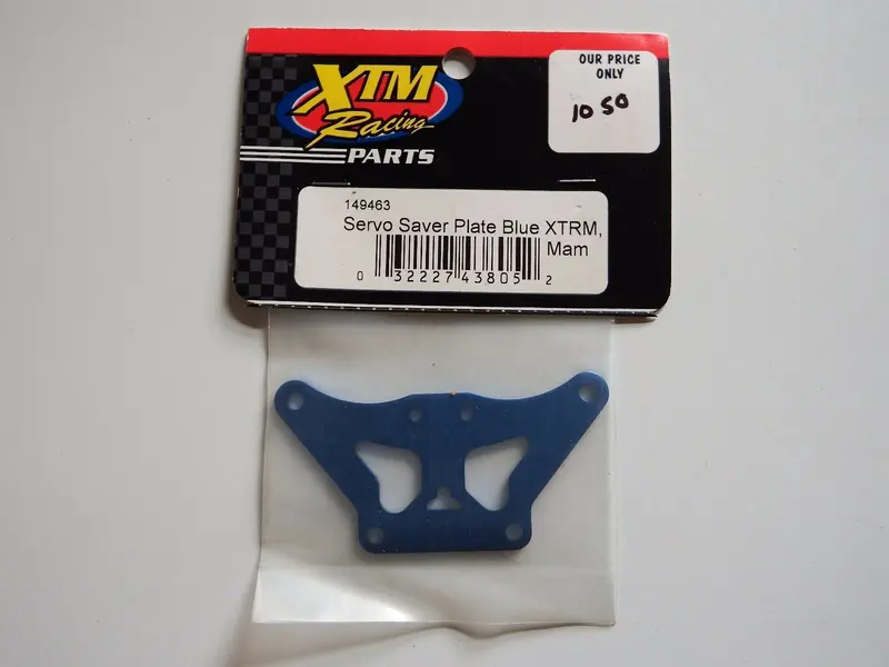 Servo Saver Plate Blue Xtrm, Mammoth 1