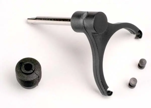 Shift Fork-Shaft/ Shift Fork Pads (2)/ Rubber Shift Shaft Seal 1