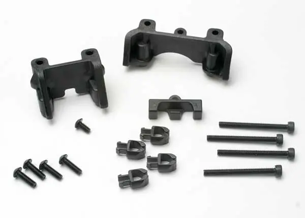 Shock Mounts (Front & Rear)/ Wire Clip (1)/ Chassis Wire Clips (4)/ 3X32mm Cs (4)/ 3X6mm Bcs (1) 1