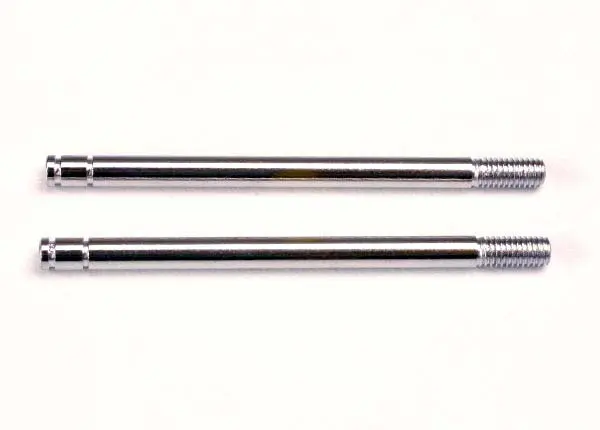 Shock Shafts, Steel, Chrome Finish (Long) (2) 1