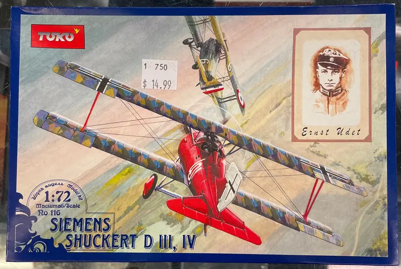 Siemens Shckert D11, 1V 1/72 Scale 1