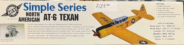 Simple Series: North American At-6 Texan 1