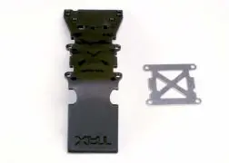 Skidplate, Front Plastic (Black)/ Stainless Steel Plate 1