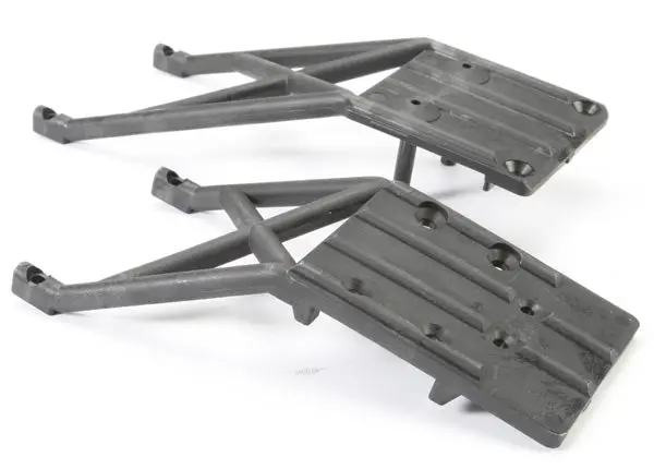 Skidplates, Front & Rear (Black) 1