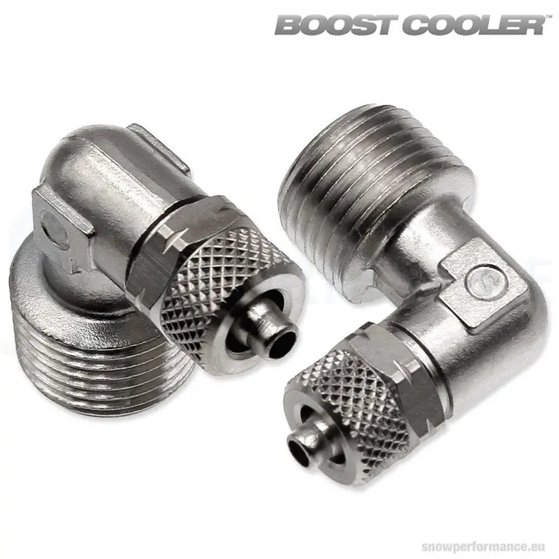 Snow Performance Fitting 3/8" Auf 1/4", 90°-Ausführung 1
