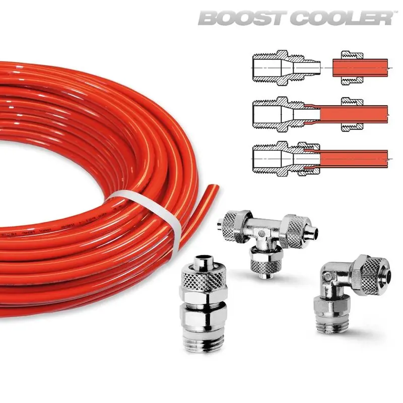 Snow Performance T-Verbinder Für 1/4" Druckleitung 2