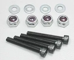 Socket Head Bolt Sets With Lock Nuts (Size 6-32 X 1") 1