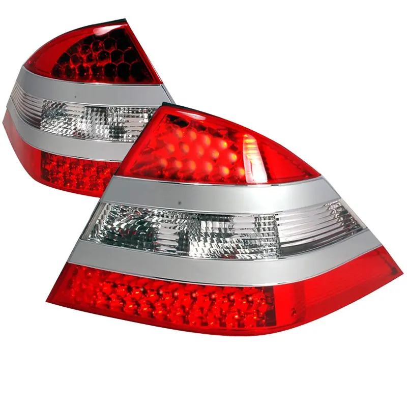 Spec-D 00-05 Mercedes S-Class W220 Led Tail Lights Red 1