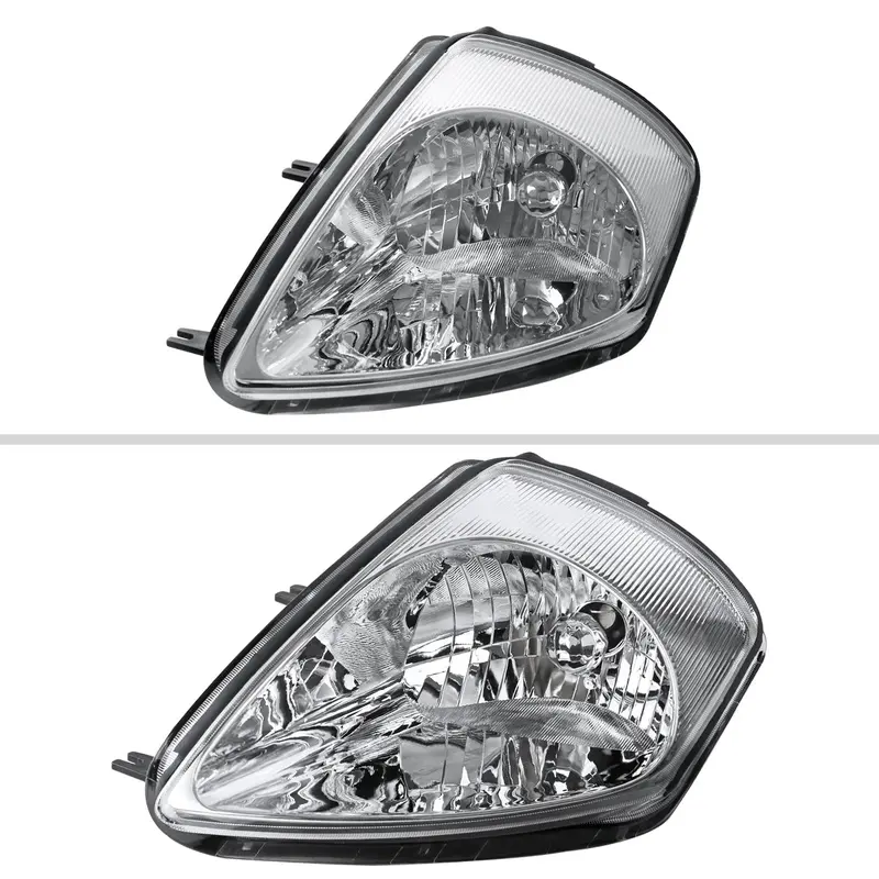 Spec-D 00-05 Mitsubishi Eclipse Crystal Headlights Oem Style Chrome 2