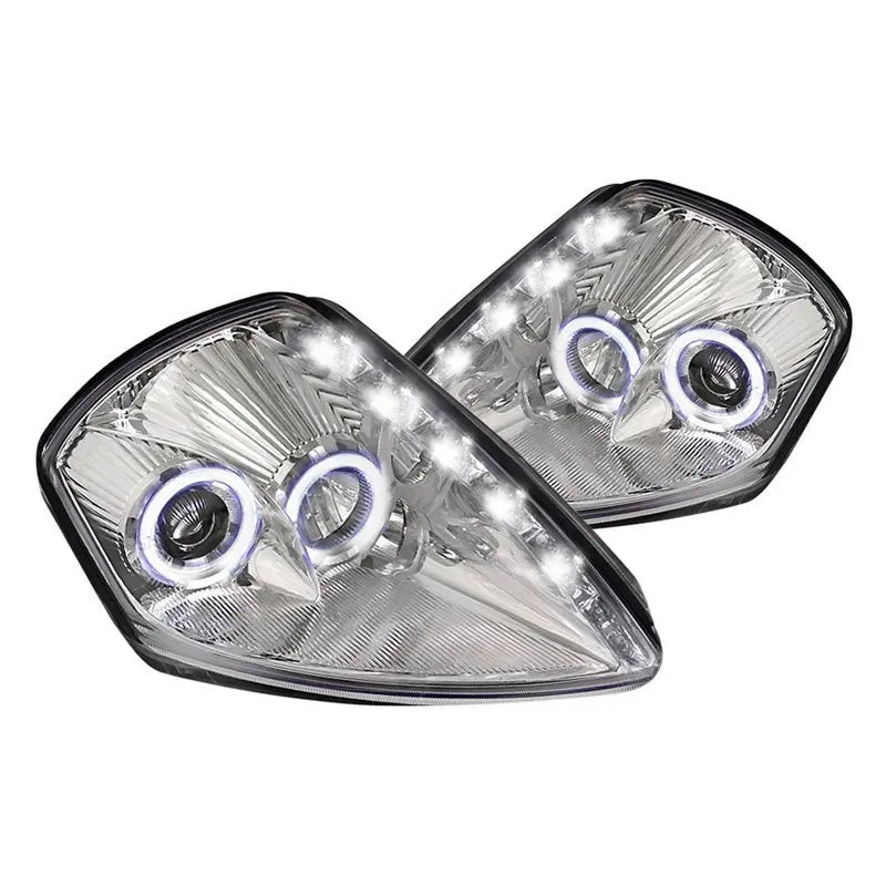 Spec-D 00-05 Mitsubishi Eclipse Headlights Projector Chrome 1