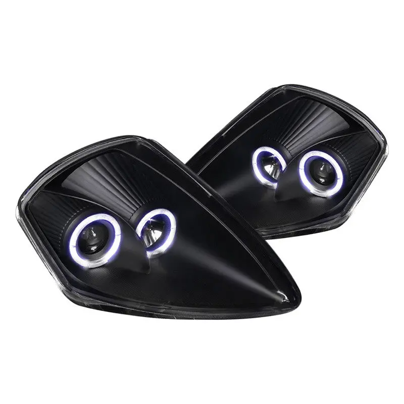 Spec-D 00-05 Mitsubishi Eclipse Projector Headlights Black 1