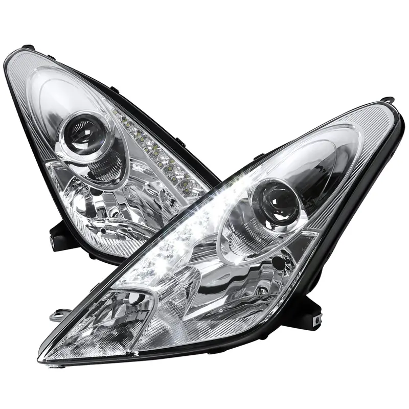 Spec-D 00-05 Toyota Celica Projector Headlights Led Chrome 1
