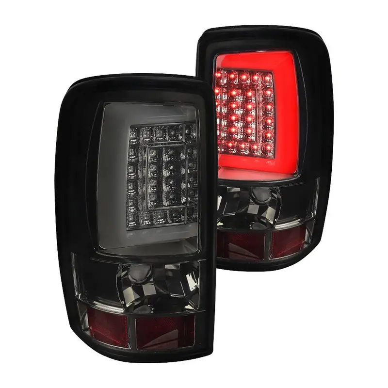 Spec-D 00-06 Gmc Yukon Denali Tail Lights Led G2 Smoked 1
