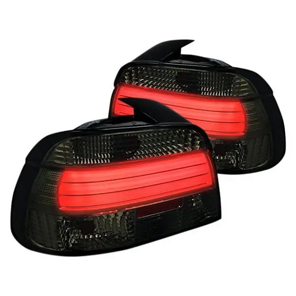 Spec-D 01-03 Bmw E39 525I 530I 540I Led Tail Lights Smoked 1