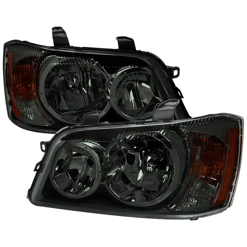 Spec-D 01-03 Highlander Headlights Oem Style Chrome/Smoked Lens 1