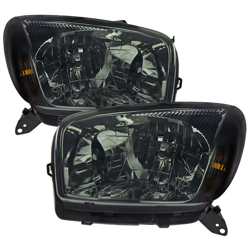 Spec-D 01-03 Rav4 Oe Style Headlights Chrome W/ Smoked Lens 1