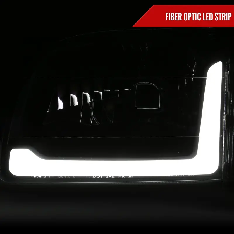 Spec-D 01-04 Tacoma Bar Oe Style Corner Lamps And Headlights Black 2