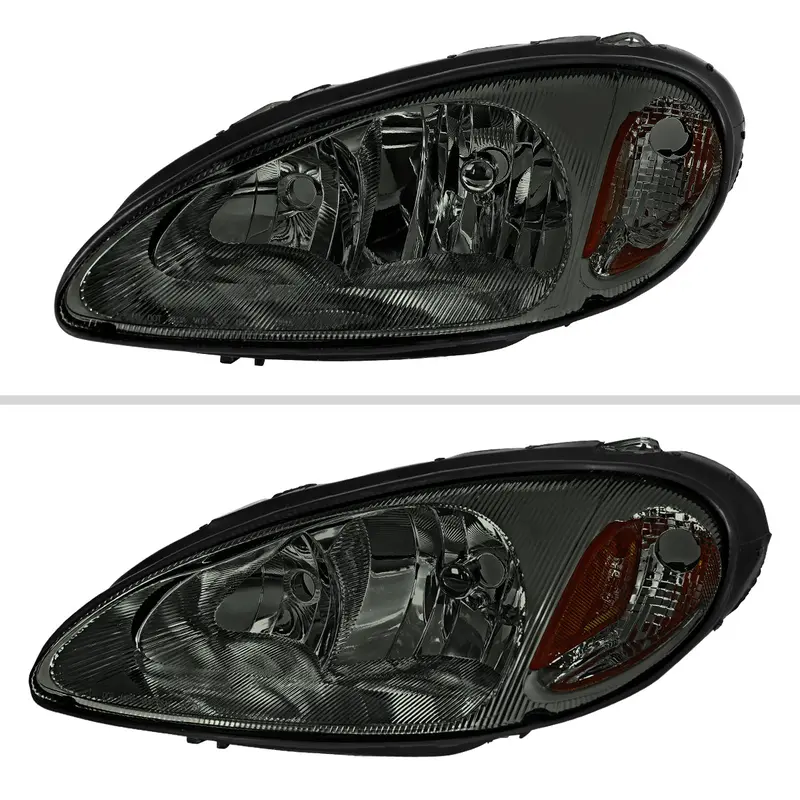 Spec-D 01-05 Chrysler Pt Cruiser Oe Style Chrome/ Smoked Headlights 1