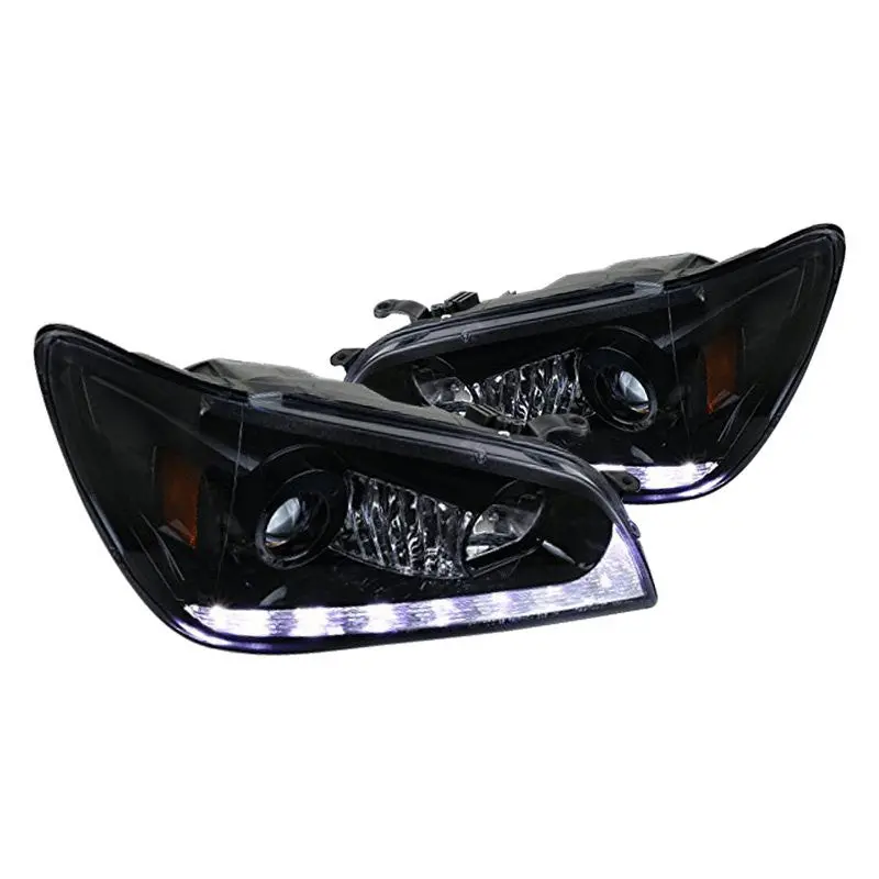 Spec-D 01-05 Lexus Is300 Projector Led Drl Headlights Black 1
