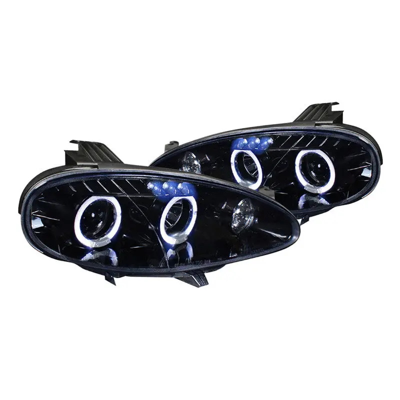 Spec-D 01-05 Miata Mx-5 Halo Projector Headlights Chrome 1