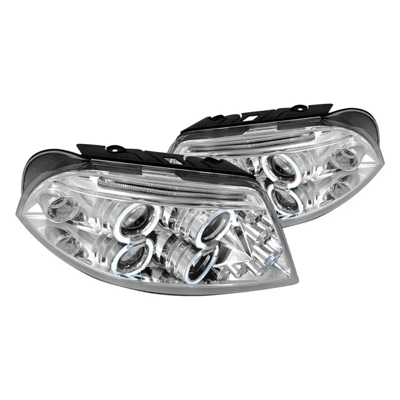 Spec-D 01-05 Vw Passat Halo Projector Headlights Chrome 1