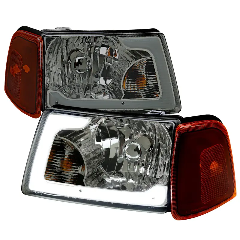 Spec-D 01-11 Ranger Bar Oe Style/Amber Corner Lamp /Smoked Headlights 1