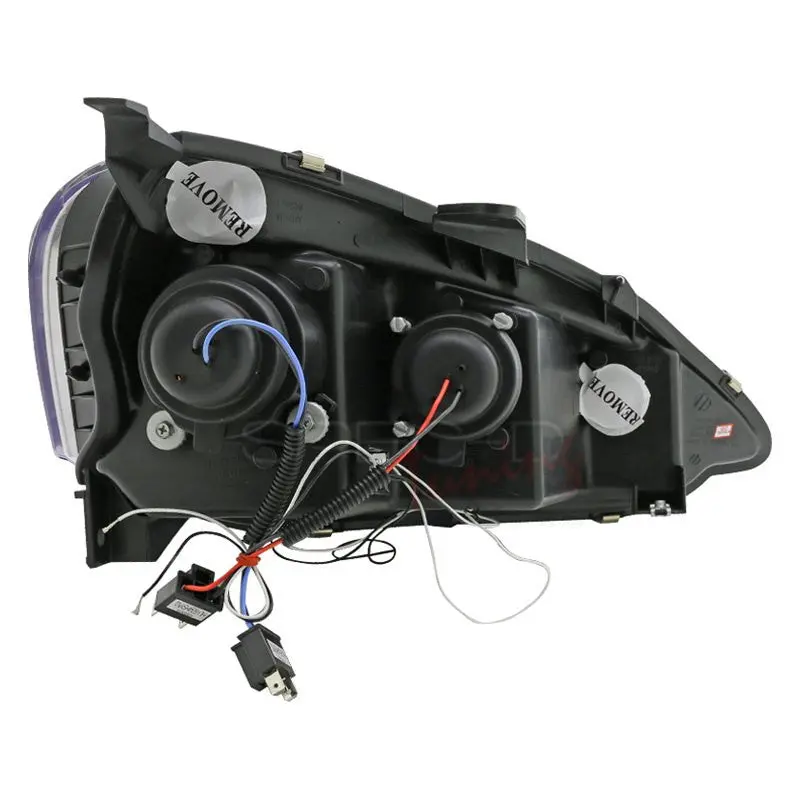 Spec-D 02-04 Acura Rsx Halo Projector Headlights Chrome 2