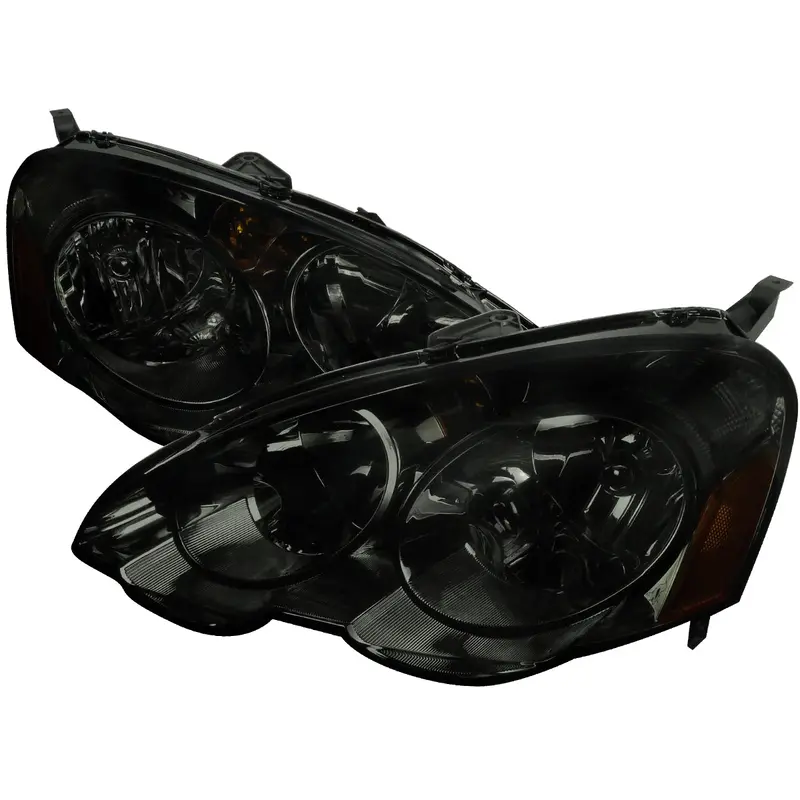Spec-D 02-04 Acura Rsx Headlights Oem Style Chrome/Smoked 1