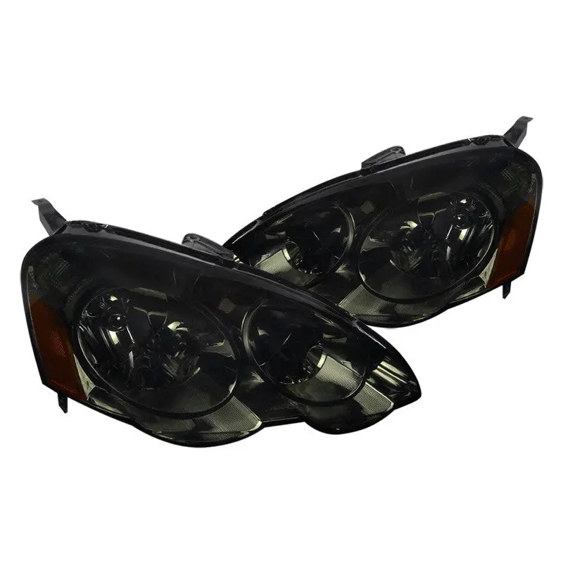 Spec-D 02-04 Acura Rsx Projector Headlights Black/Smoked Lens 1