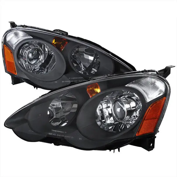 Spec-D 02-04 Acura Rsx Retrofit Projector Headlights Black 1
