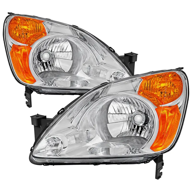 Spec-D 02-04 Honda Cr-V Oem Style With Headlights Chrome 1