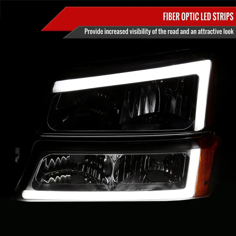 Spec-D 02-06 Avalanche/03-07 Silverado Bumper Lights Oem Style 2