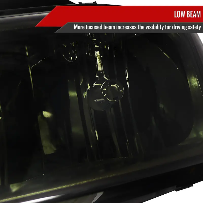 Spec-D 02-06 Avalanche/03-07 Silverado Oem Style Bumper Lights Smoked 2