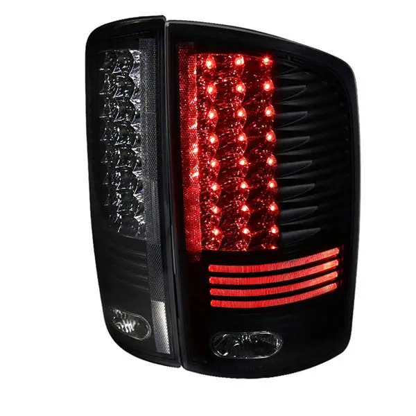 Spec-D 02-06 Dodge Ram 1500 2500 3500 Led Tail Lights Black 1