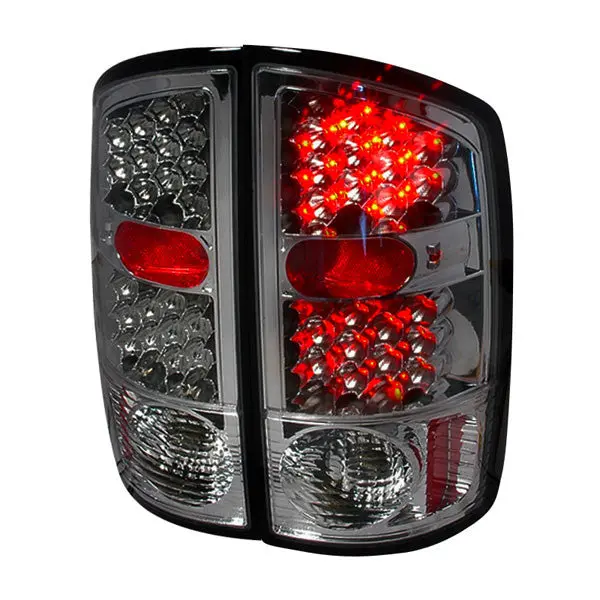 Spec-D 02-06 Dodge Ram 1500 2500 3500 Led Tail Lights Smoked 1