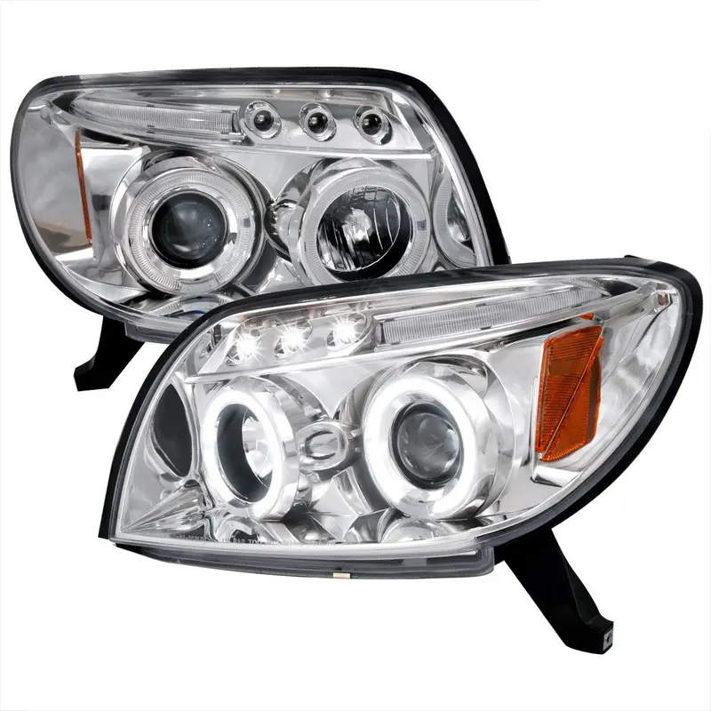 Spec-D 03-05 4Runner Dual Halo Projector Headlights Chrome 1