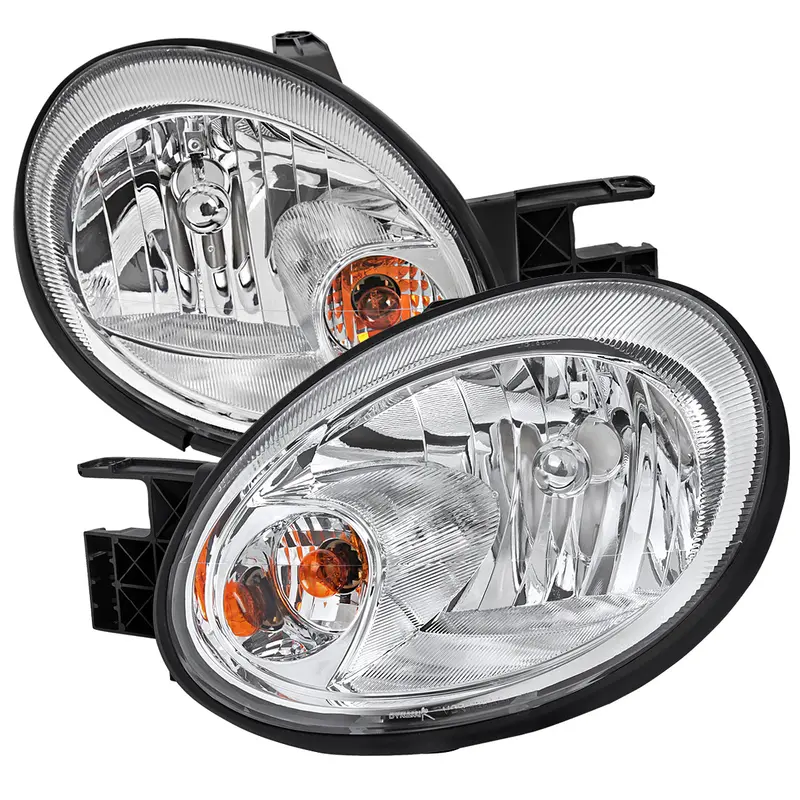 Spec-D 03-05 Dodge Neon Headlights Oem Crystal Chrome/Clear. 1