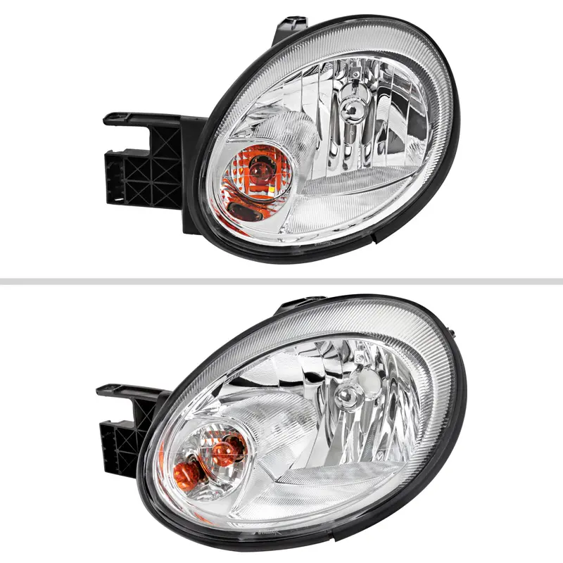 Spec-D 03-05 Dodge Neon Headlights Oem Crystal Chrome/Clear. 2