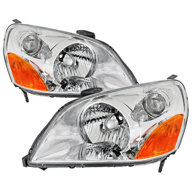 Spec-D 03-05 Honda Pilot Headlights Oem Style Chrome 1