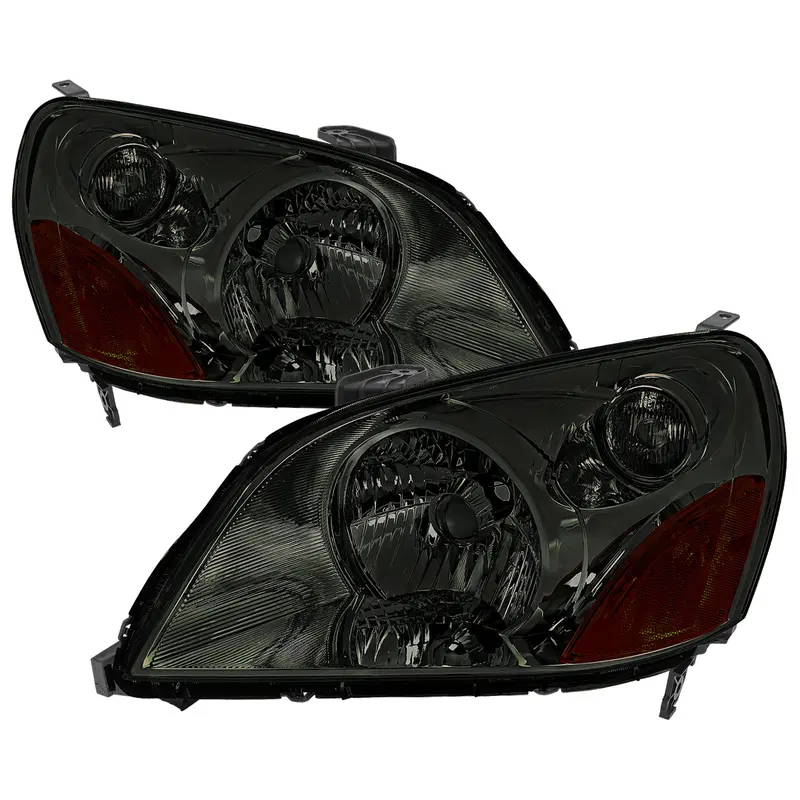 Spec-D 03-05 Honda Pilot Headlights Oem Style Chrome/Smoked 1
