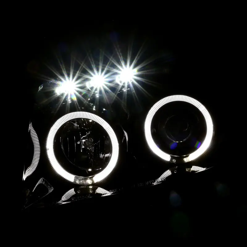 Spec-D 03-05 Toyota 4Runner Projector Headlights Black 2